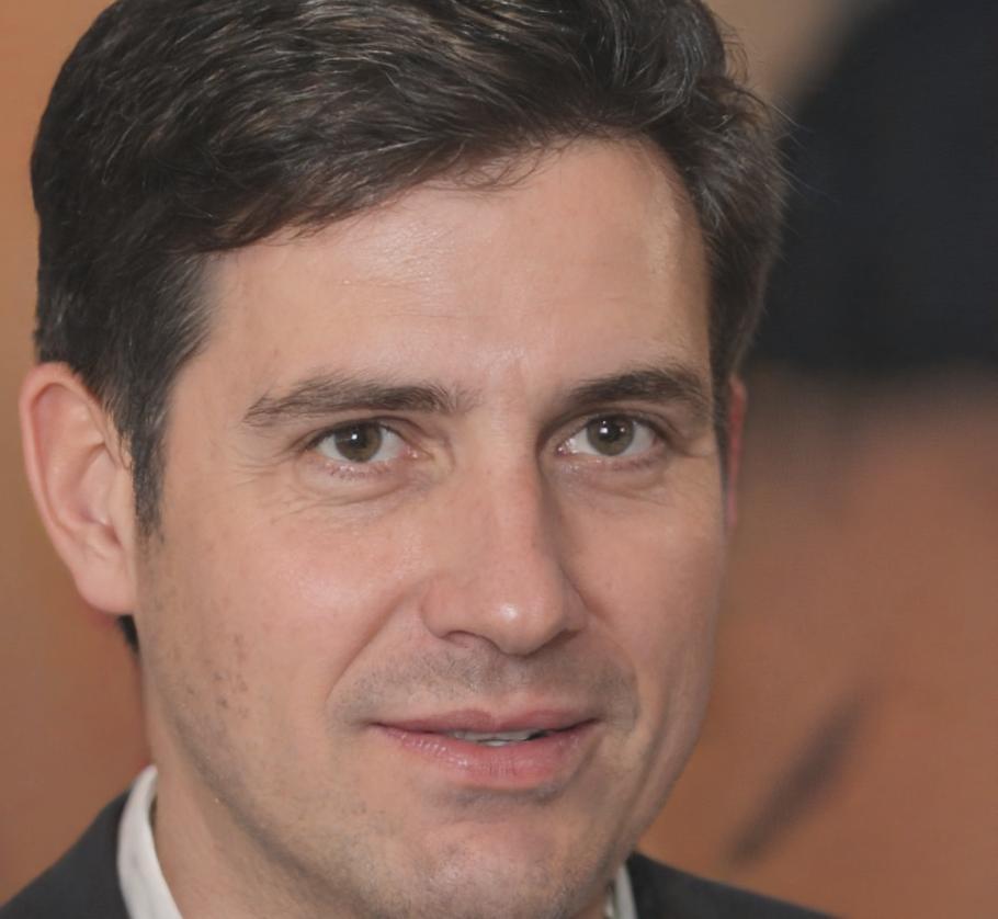 Porträt eines zufriedenen Unternehmers